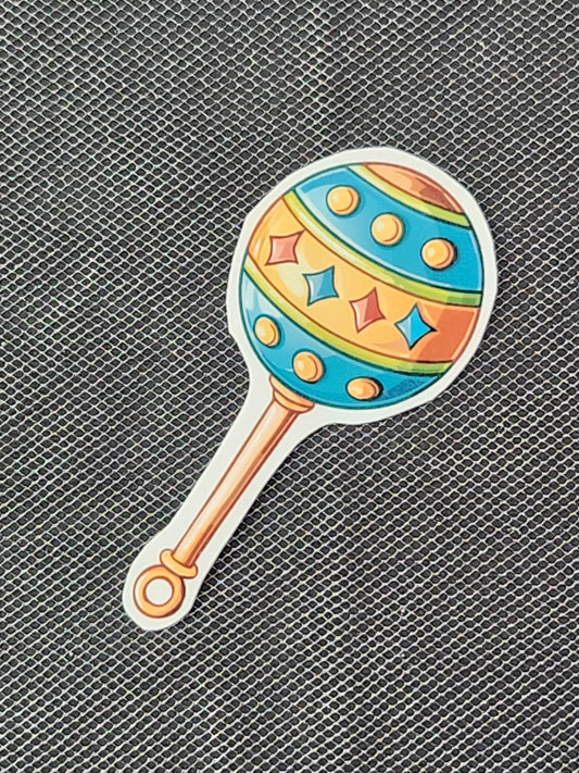 Baby Rattle Sticker